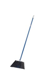 Quickie Extra-Reach Angle Broom, Flagged Bristles, Garages, Courts, Patios