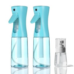 ESSKAM 3 Pack Spray Bottles, Continuous Bottle, Fine Water Mist Blue