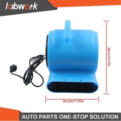 Labwork 1/2 HP 2800 CFM Air Mover Carpet Dryer 3-Speed Floor Drying Blower Fan