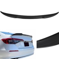 1PC Glossy Black Rear Trunk Spoiler Wing for 2022-2023 Honda Civic