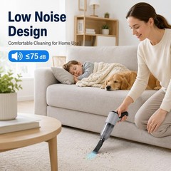 Cordless Handheld Vacuum Cleaner, Portable Rechargeable Mini Vacuum, Black