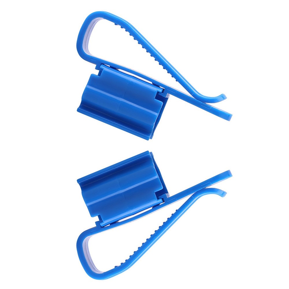 2Pcs Multifunction Plastic Adjustable Fish Tank Mounting Clip Water Pipe Tube