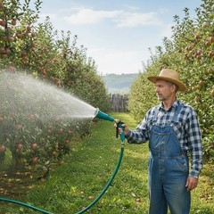 Orchard Spray Easy to Use High Pressure Spray Water Saving for Farmers