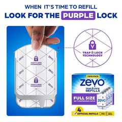 Zevo Flying Insect Trap Official Refill Cartridges – Fits Both White