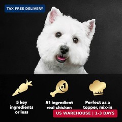 Cesar Simply Crafted Adult Wet Dog Food Toppers for Dry Food, Wet Food for Dogs,
