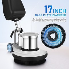 110V Commercial Multi-functional Floor Scrubber Floor Cleaning＆Polishing Machine
