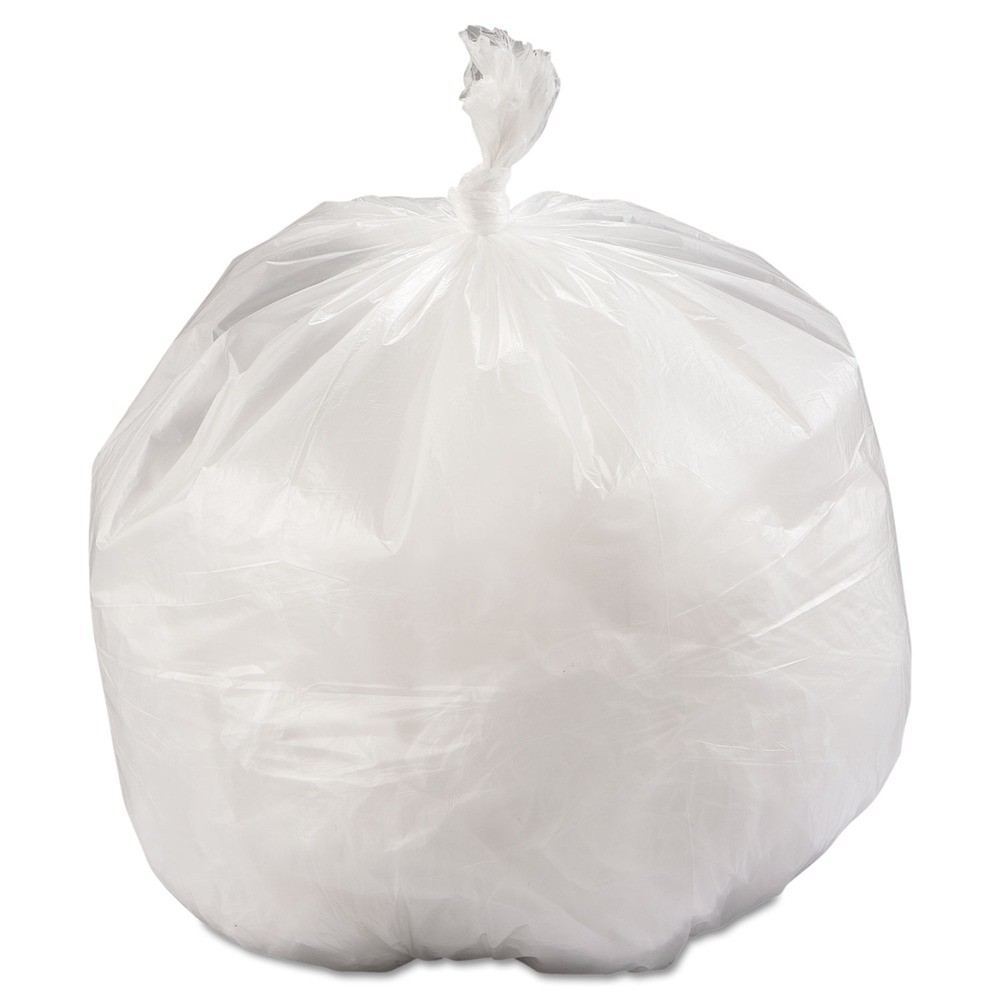 Inteplast Group LG334013NC 33 gal High-Density Can Liners – Natural (400/CT) New