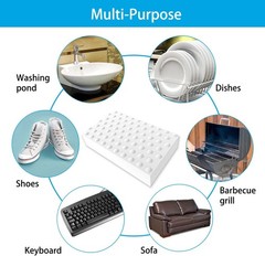 SmilinFit Magic Sponge Erasers 20 Pack Melamine Foam Cleaner Pads