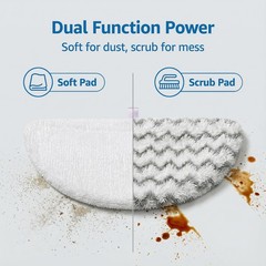 S2U 6-Pack Bissell Steam Mop Pads For Bissell Powerfresh Steam Mop Pads