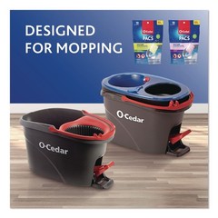 O-Cedar 172400PK Cleaning PACS – Crisp Citrus Scent (10/Pack) New