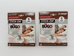 JT Eaton Stick-em The Bugo 8-Pack Bed Bug/Roach Detector (Lot Of 2) (16 Total)