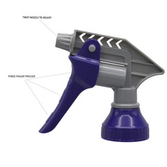 2 Pack Bottle Crew 32oz Wide Mouth Master Blaster Plastic Spray Bottle