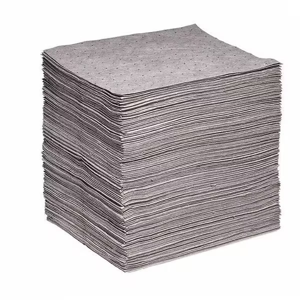 Spilltech Sorbent Pad, 35 gal, 15 in x 18 in, , Gray, Polypropylene GP-S