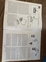 SEARS AUTOMOTIVE ANALYZER MANUAL MODEL 244.9088 Original.