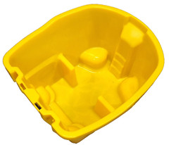 Rubbermaid Commercial WaveBrake 35 Qt Side Press Mop Bucket Wringer Yellow NEW