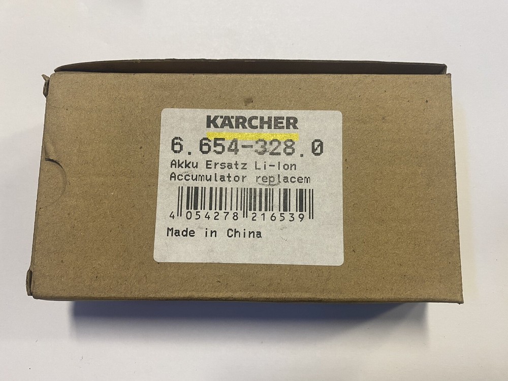 Karcher 7.2 V/ 1.4. A/H Battery, Accumulator replacement Li-ion. 6.654-328.0