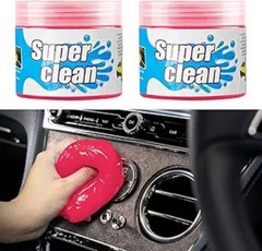 Cleaning Gel, Cleaning Supplies, Cleaning Putty, Univers Size: 2PCSColor: Pink