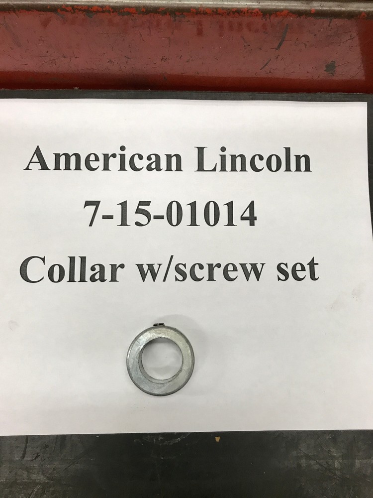 7-15-01014 – American Lincoln – Collar w/ Screw Set, Nilfisk Advance, Clarke
