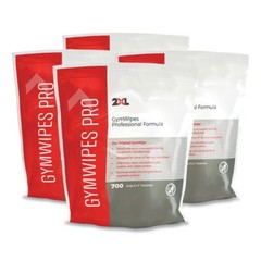 2XL L38 1-Ply 6 x 8 Gym Wipes Professional – Unscented/White (4/Carton) New