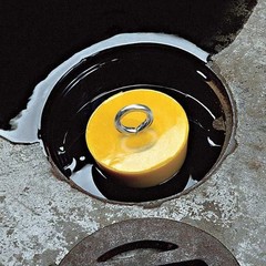 Pig Plr207 Drain Plug Kit, Yellow
