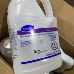 4 Gallons Diversey Oxivir TB 100898636 One Step Disinfectant Cleaner New