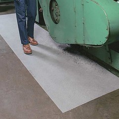 Pig Mat270 Sorbent Roll, 14 Gal, 31 In X 100 Ft, Universal, Gray, Polyester,