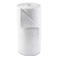 Oil-Only Sorbent Roll, Heavy-Weight, Absorbs 24 gal, 30 in x 120 ft ORS Nasco