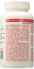 Thrift T-100 1lb Alkaline Drain Cleaner – 2 Pack – Clears Clogs Fast!