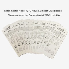 24 Catchmaster 72TC Mouse Mice Spider Insect Rodent Control Glue Board Traps