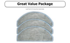 (3 Pa) Roomba 104 Q052020 Q0120 Y0140 Mop Pads for iRobot Vacuum 2