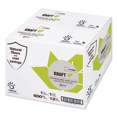 Sofidel 410097 Kraft Tech Hardwound Roll Towel 1-ply 600ft 12 Rolls