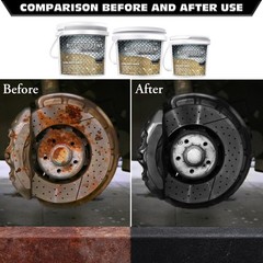 Rust Converter Paint – 16oz Water-Based Rust Reformer & Metal Primer, Semi-Gl…