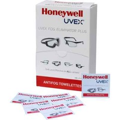 100 Pack Uvex Alcohol Free Silicone Free, Individually Wrapped Lens Wipes