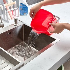 Irenare 8 Pcs Sanitizing Bucket 3 Quart Cleaning Pail Small Multicolor