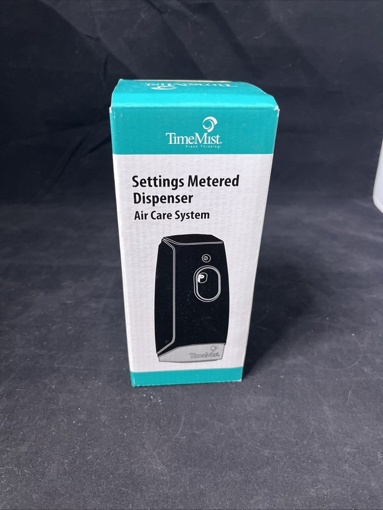 TimeMist 1047811EA Settings Metered Air Freshener Dispenser – Black New