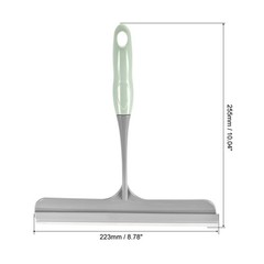 Shower Squeegee Glass Wiper with Hanging Hole Blue