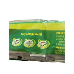 Libman Gritty Nitty Mop Roller Refill Green Tear Resistant Cleaning Pads