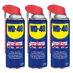 Multi Purpose Original WD-40 Formula 12oz Lubricant Spray 3-PACK w/. Smart Straw