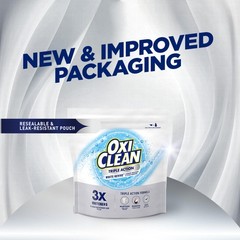 OxiClean Triple Action White Revive Laundry Whitener and 64 Ounce (Pack of 1)