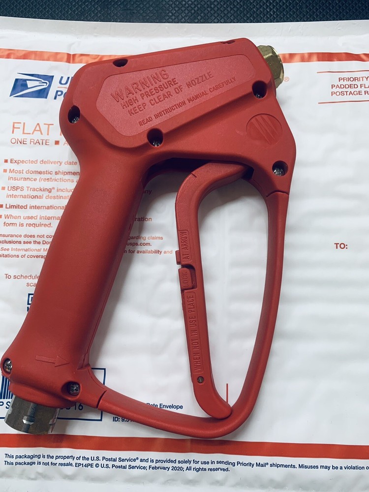 Neon Red Pressure Washer Trigger Gun St2305 5000psi/12gpm By Suttner * S.STEEL