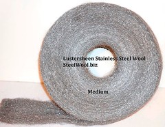 Stainless Steel Wool Reel 5 lb Reel – Medium