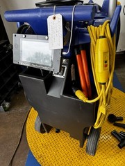 Kaivac 1750CCAC Blue, Refrigeration Unit, Cooler Case Cleaning Machine, AC Power