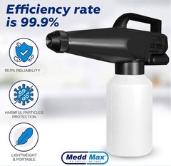 Fogger Machine, Portable Electric Fine Mist Sprayer, Battery Powered Gun, 1.8L
