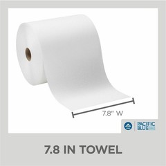 Georgia Pacific 26100 Hardwound Roll Towels 1000ft White