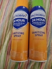 15 oz. Citrus Scent 24 Hour Sanitizing Aerosol Disinfectant Spray 2 Pack
