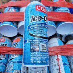 (12 PCS) CRC ICE-OFF Windshield Spray De-Icer 12OZ CANS 05346 NEW $39