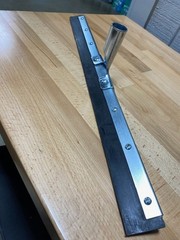 Squeegee 24″ Industrial Galvanized Steel with Rubber Blade LOT of 5