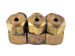 NEW Steinen TSM 503 Brass 90DEG Solid Cone Spray Nozzle, 3-Piece Design Lot of 3