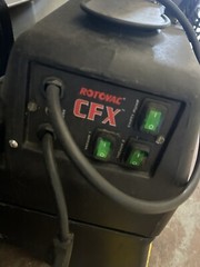 Rotovac 360i and cfx continuous flow extractor For grout and carpet cleaning