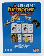 1 PK FurZapper Pet Hair Remover for Laundry 1 Count (Pack of 1), Yellow